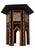 19th Century Hand-Crafted Moroccan Hexagonal Pedestal Table with Ebonised Wooden Top, & Repetitive Geometric Inlaid...