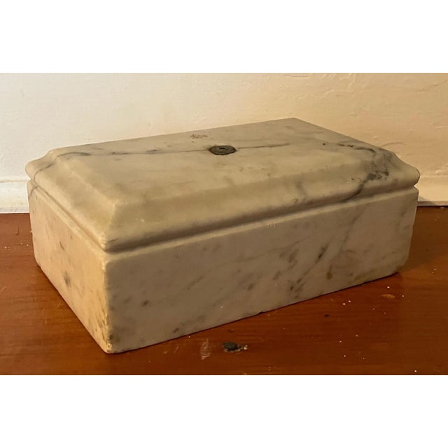 Antique 19th Century American Classical Carved Marble Display Base For Sale - Image 13 of 13