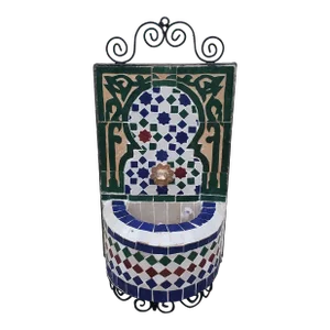 Italy Miniature Moroccan Mosaic Fountain