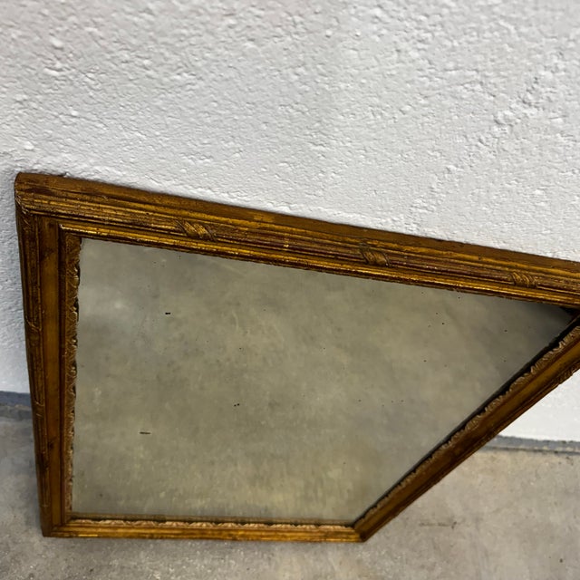 19th Century Antique Mirror with Gilt Frame from Maison Lebrun, 1890s For Sale - Image 5 of 18