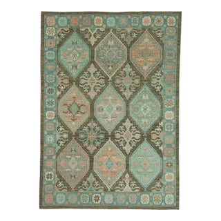Turkish Oushak Rug 10'1" x 14'3" #20037 For Sale