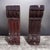 Late 19th Century A Pair of Antique 19th Century Carved Wooden Corbels With Fluted and Acanthus Leaf Details. For Sale - Image 5 of 8
