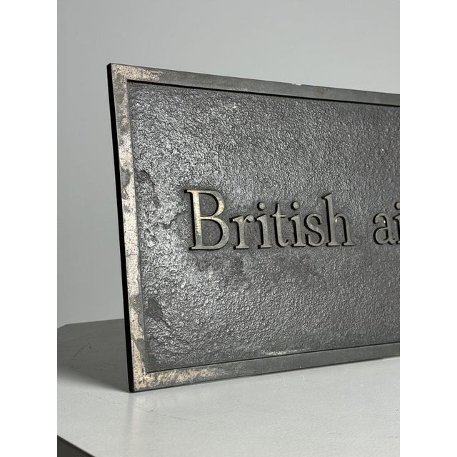 Vintage British Airways Plaque, 1970s For Sale - Image 16 of 18