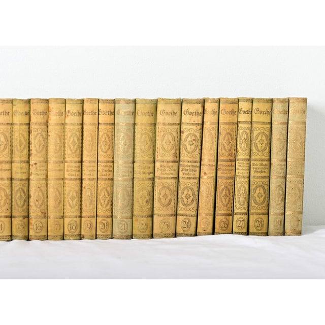 Paper Set of 30 Books on Goethe Circa 1922 For Sale - Image 7 of 9