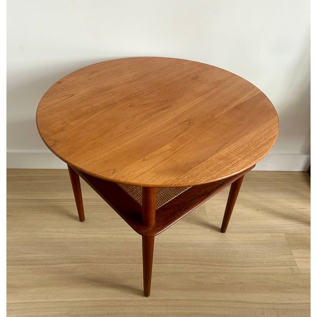 Orla Mølgaard-Nielsen Peter Hvidt France & Son Teak Coffee Occasional Table Danish Mid Century Modern For Sale - Image 4 of 9