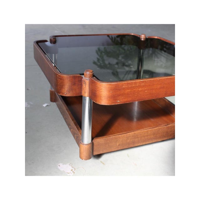 4-Leaf Clover Coffee Table, Italy, 1970s For Sale - Image 6 of 12