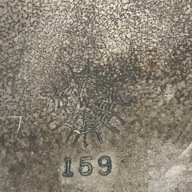 Exquisite 1850-83 Eg Webster Pink Peach Blow Bride’s Basket – Silver Repoussé For Sale - Image 12 of 12