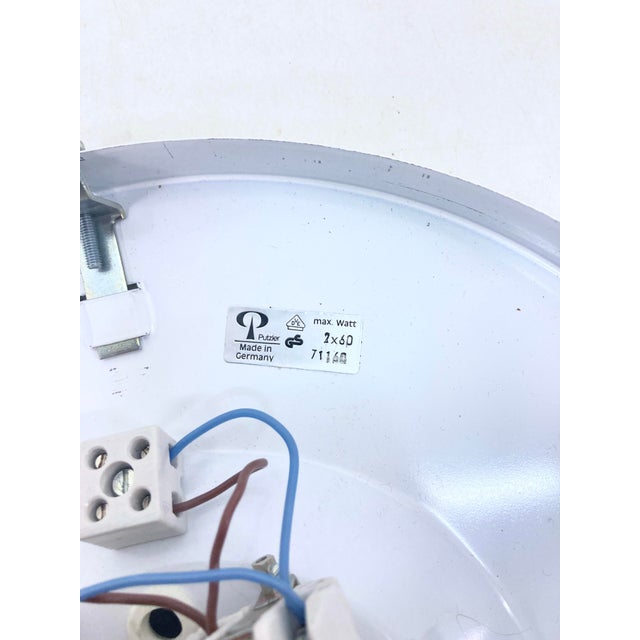 White Ceiling Lamp by Peill & Putzler, 1970s For Sale - Image 8 of 10