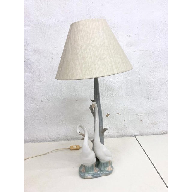Sculptural Porcelain Table Lamp by Fulgencio Garcia for Nao, 1980s For Sale - Image 6 of 11