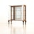 Vintage 1950s Atomic Curio Display Cabinet For Sale In Los Angeles - Image 6 of 8
