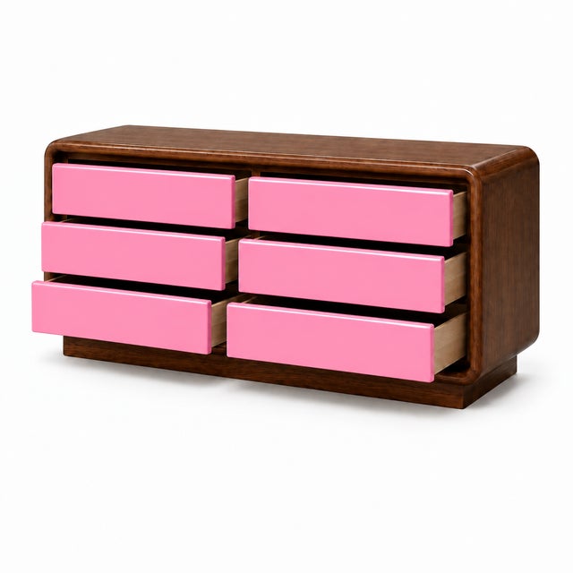 Postmodern Marvelous Vintage Modern to Postmodern Dresser For Sale - Image 3 of 4
