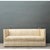 English Vintage Edward Ferrell Jacquard Fleur De Lys Knole Sofa For Sale - Image 3 of 13