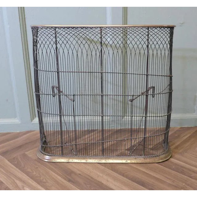 Original 19th Century Nursery Fire Guard This is an original Nursery Fire Guard, it is a small fire guard that can be...
