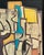Cubist Abstract Composition, Marker & Graphite on Paper, Signed J. Forneris For Sale In Miami - Image 6 of 6