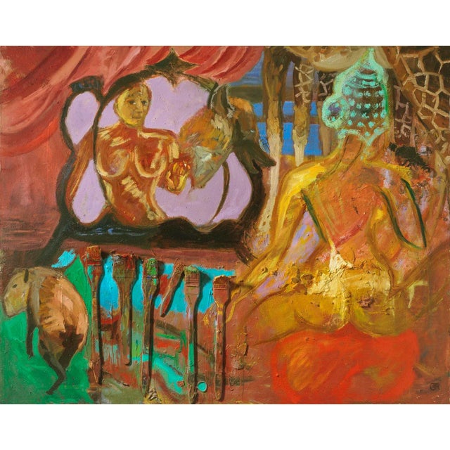 Regina Gately Female Mystic Painting For Sale