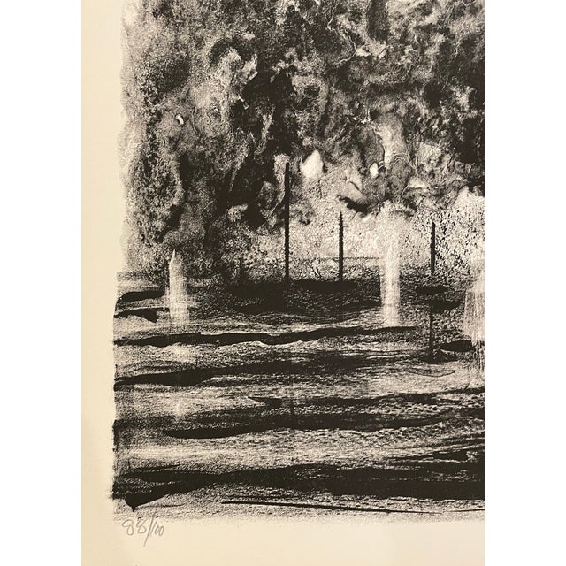 1968 lithograph by Richard Florsheim (1916-1979) titled "Buoy,” from his suite “Illumination.” Pencil signed and numbered...