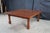 Brown Late 20th Century Artisan Mission Arts & Crafts Craftsman Style Cherry Coffee Cocktail Table 44" For Sale - Image 8 of 12