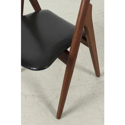 Wood CH29P Sawbuck Dining Room Chairs, Set of 3 For Sale - Image 7 of 13