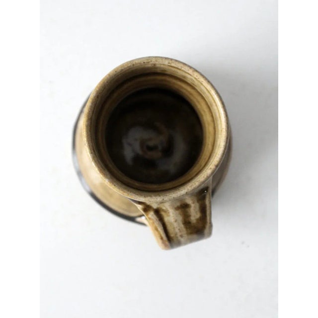 Vintage Studio Pottery Mug For Sale - Image 6 of 12
