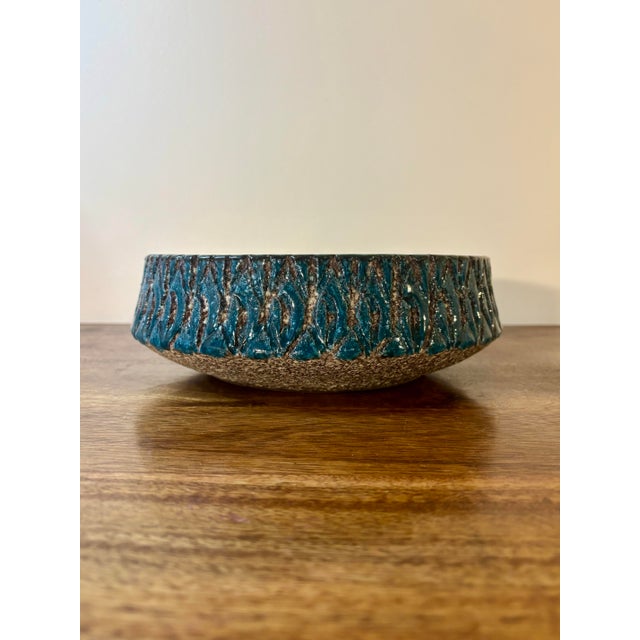 A striking early ceramic ashtray designed by Aldo Londi for Bitossi and handcrafted in Italy during the 1950s. Finished in...