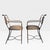 1950s 1950s Neoclassical Iron Garden Armchairs, Pair, After Maison Baguès For Sale - Image 5 of 6