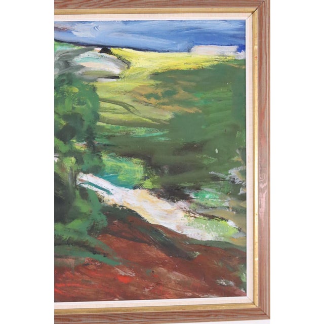 Alf Samuelsson, Lush Landscape, 1960s, Oil on Canvas, Framed For Sale - Image 15 of 18