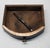Wood Antique Baroque Black and Gold Wall Mount Shelf With Drawer For Sale - Image 7 of 10