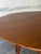Brown In Style of Henredon Walnut Extendable Oval Drop-Leaf Gateleg Dining Table Mid-Century Modern 1960s For Sale - Image 8 of 14