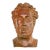 Vintage Patinated Bronze Bust of Alexander the Great For Sale