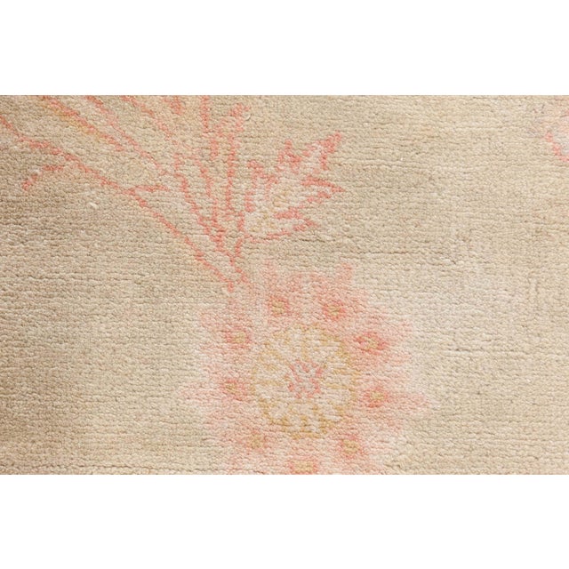 Rose Antique Turkish Borlou Rug For Sale - Image 8 of 11