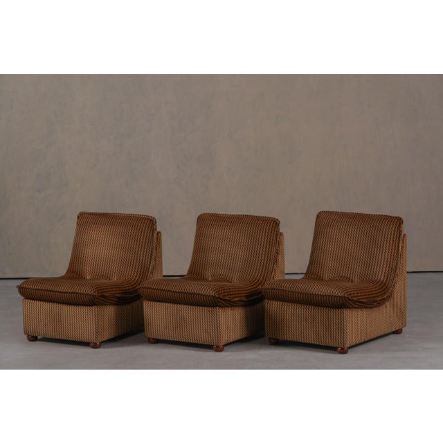 Vintage Modular Sofa and Table Set, Italy, 1970s, Set of 3 For Sale - Image 10 of 18