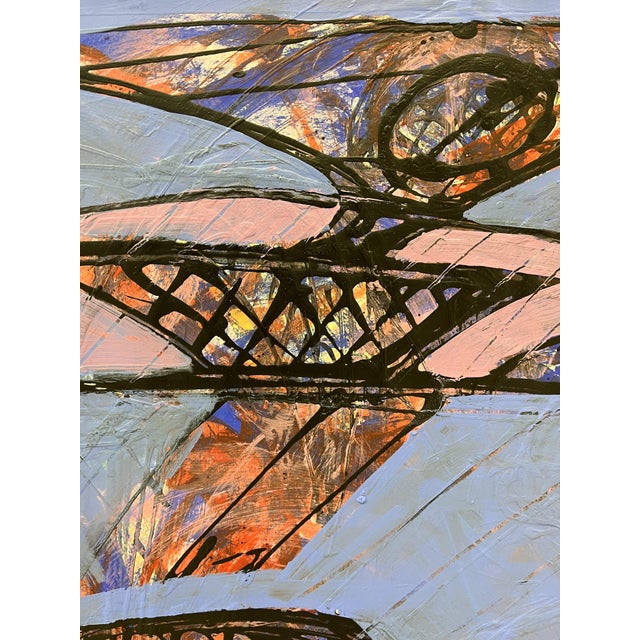 Mathias Wunderlich, Stranded Fish and Ship, 2026, Acrylic on Canvas For Sale - Image 4 of 5