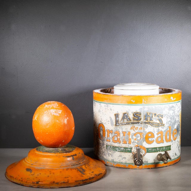 Lash's Orangeade Store Dispenser C.1920-1930 For Sale - Image 10 of 12