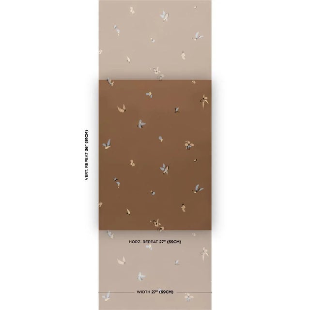 La Belle wallpaper was inspired by the colorful, gestural illustrations of 20th-century artist and designer Christian...