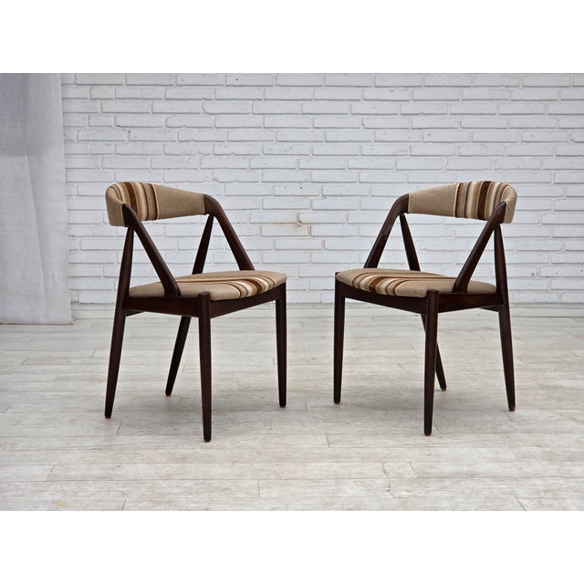 1970s Danish Model 31 Armchairs by Kai Kristensen, 1960s, Set of 2 For Sale - Image 5 of 17