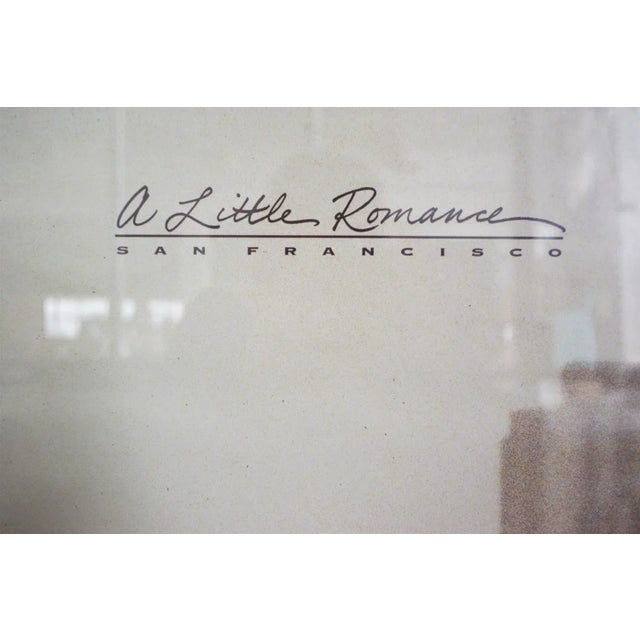 Print, San Francisco, A Little Romance, 1980s For Sale - Image 4 of 6