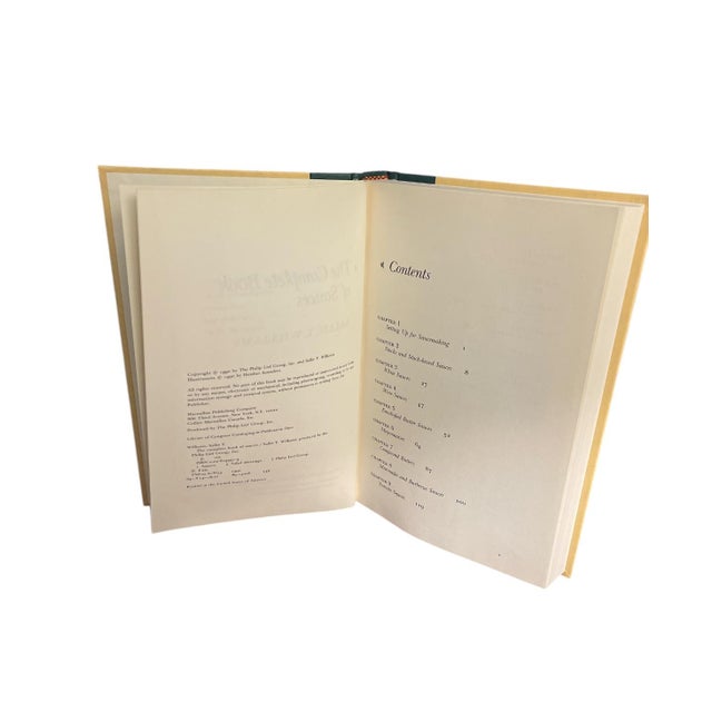Vintage Collectable “The Complete Book of Sauces” For Sale - Image 4 of 5