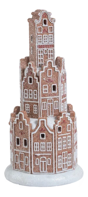 Adelard LED Holiday Gingerbread House