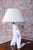 Mid-Century Figural Table Lamp in Ceramic, 1970s For Sale - Image 4 of 16