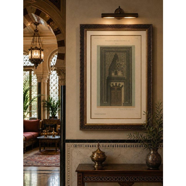Alexandre M. Raymond, Green Mosque Portal of Bursa, 1924, Paper For Sale - Image 4 of 9