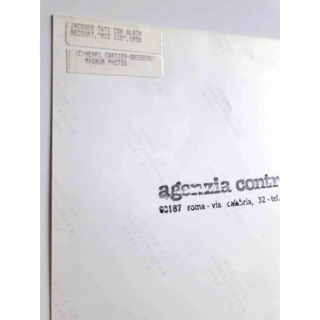 Vintage b/w photograph realized by Henri Cartier-Bresson in 1958. Copyright: Magnum Photos and Agenzia Contrasto....