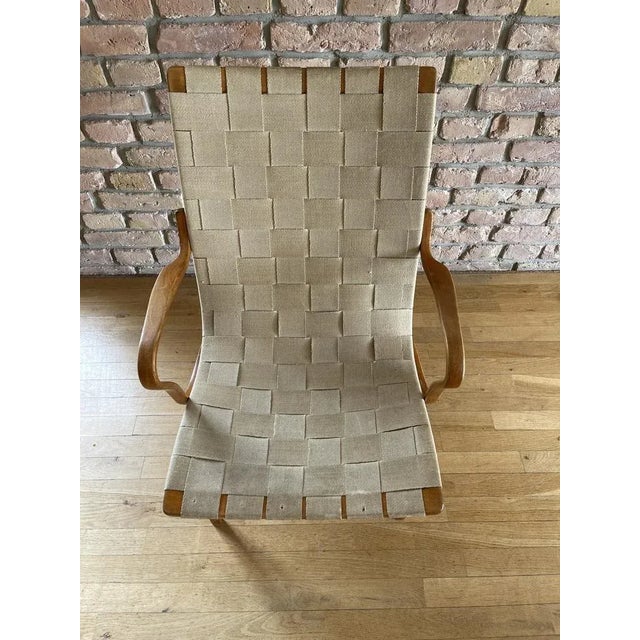 Eva Armchair by Bruno Mathsson for Firma Karl Mathsson, 1950, in Very Good conditions. Designed 1920 to 1949 I have...