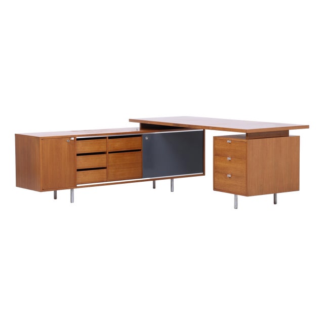 Vintage Desk by Hermann Miller for George Nelson, 1960s For Sale