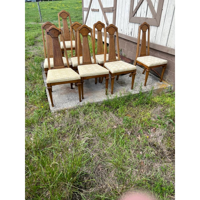 1960s Mid Century Dining Chairs - Set of 8 For Sale In Nashville - Image 6 of 8