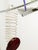 Postmodern Glass and Chrome Pated Metal Melissa Pendant Light by Toni Cordero for Artemide, 1990s For Sale - Image 3 of 18