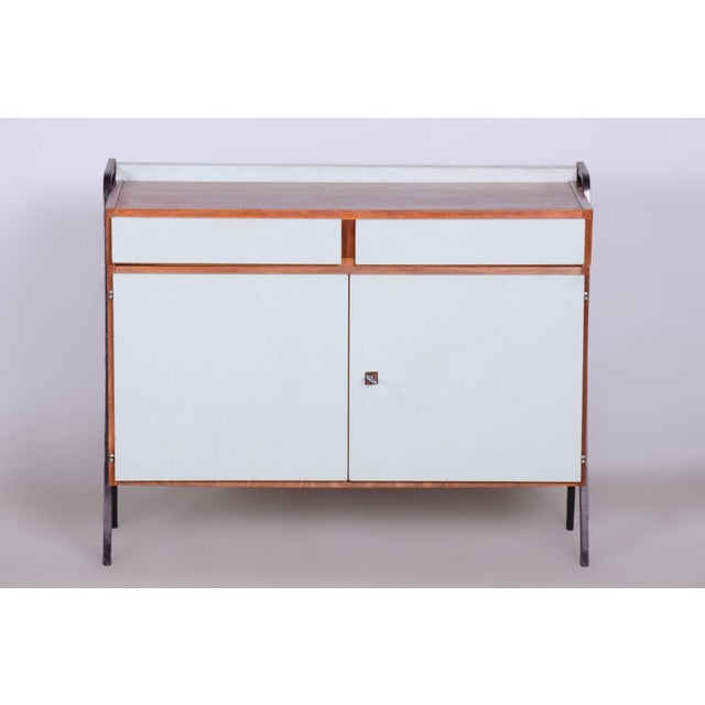 Mid-Century Cabinets in Mahogany, Central Europe, 1950s, Set of 3 For Sale - Image 4 of 18