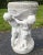 Late 19th Century 19th Century Italian Carved White Marble Garden Planter With Cherubs For Sale - Image 5 of 12