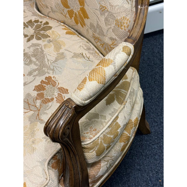 Late 20th Century French Bergere Chairs - A Pair For Sale - Image 9 of 9