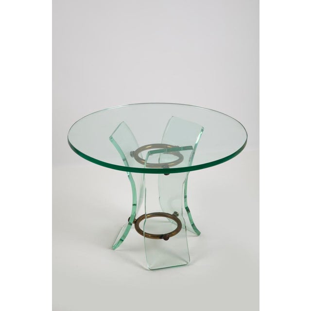 1940s Glass Coffee Table by Pietro Chiesa for Fontana Arte, 1940s For Sale - Image 5 of 6