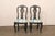 Coffee French Country Pair Painted Chairs, 19th C. For Sale - Image 8 of 11